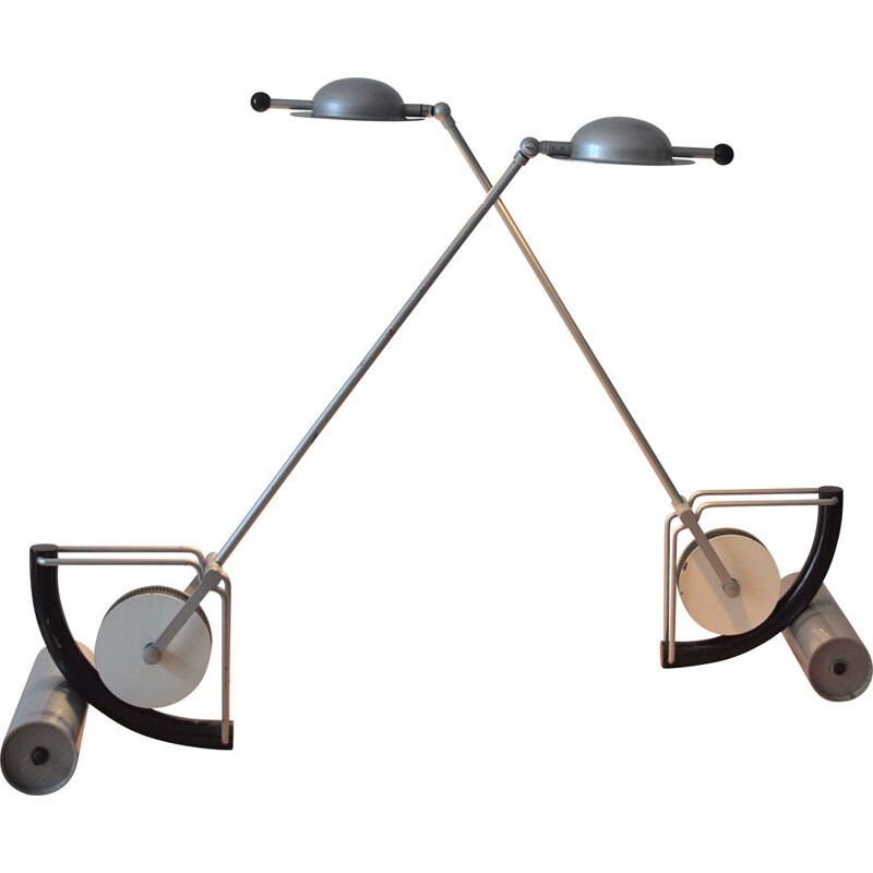 Pair of vintage 'Gédéon' lamps by Martine Bedin for Mégalit, 1980