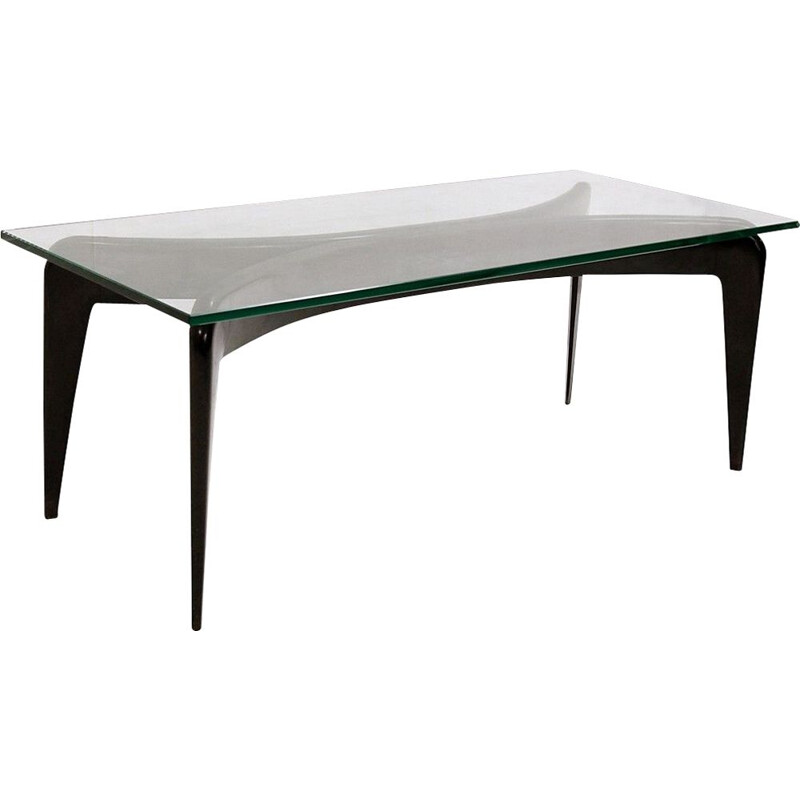 Table basse vintage par Gio Ponti Fontana Arte