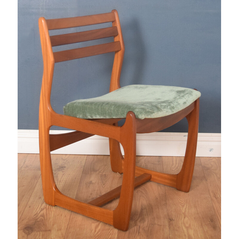 Vintage Portwood teak table and 6 Chairs Danish 1960s