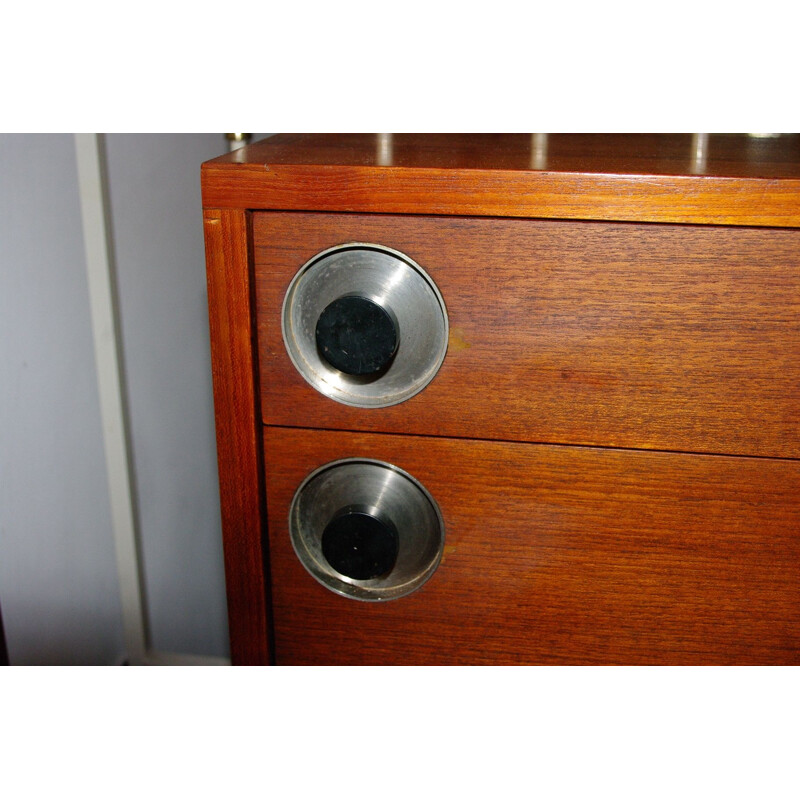 Vintage teak chest of drawers by Giorge Coslin 1960s