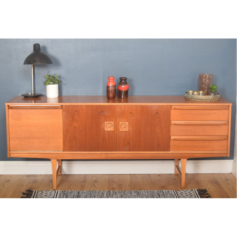 Vintage Teak Stateroom Stonehill Sideboard Danish 1960s