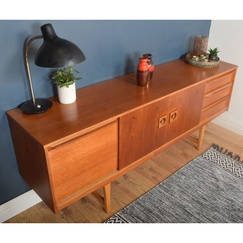 Vintage Teak Stateroom Stonehill Sideboard Danish 1960s