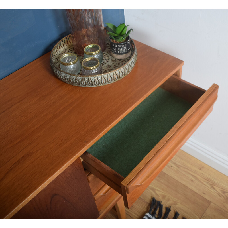 Vintage Teak Stateroom Stonehill Sideboard Danish 1960s