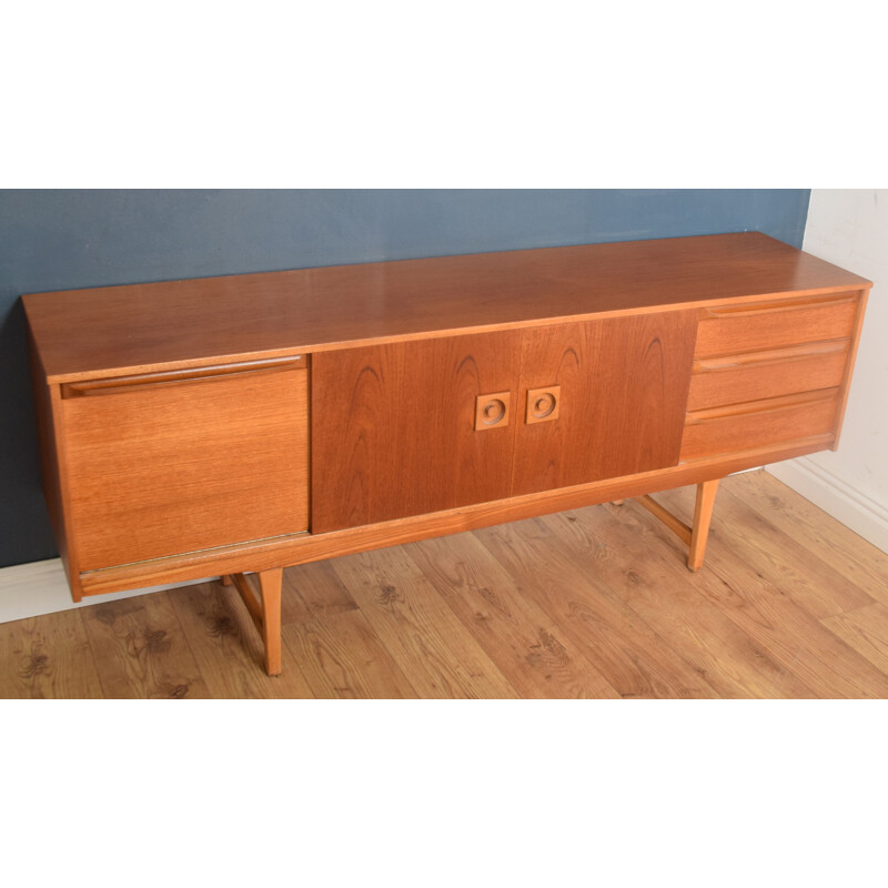 Vintage Teak Stateroom Stonehill Sideboard Danish 1960s