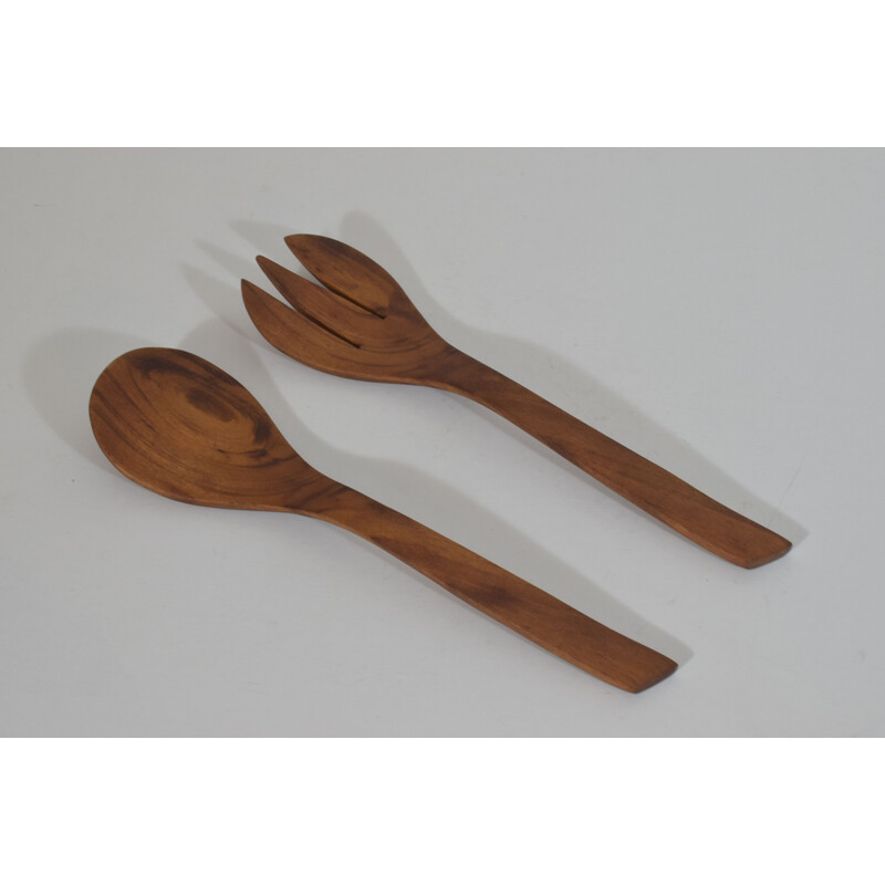 Vintage teak cutlery scandinave