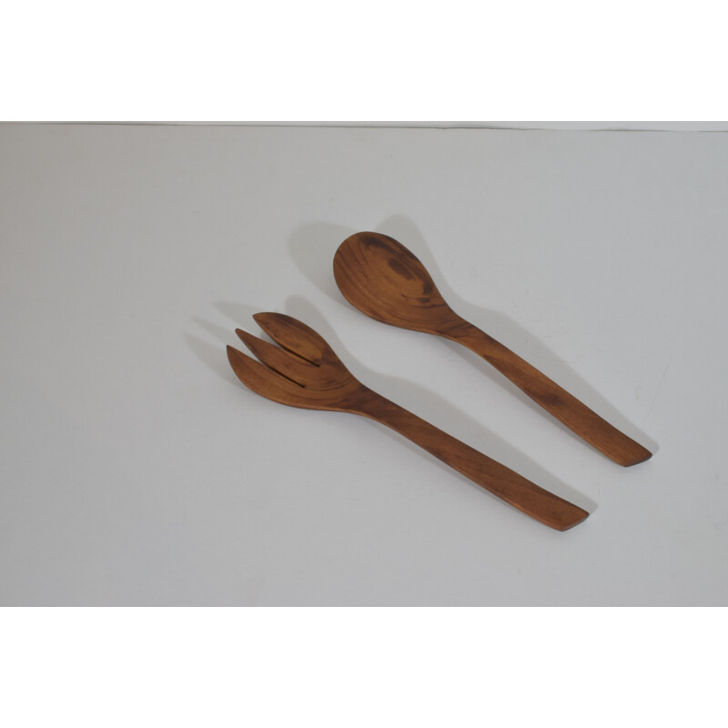 Vintage teak cutlery scandinave