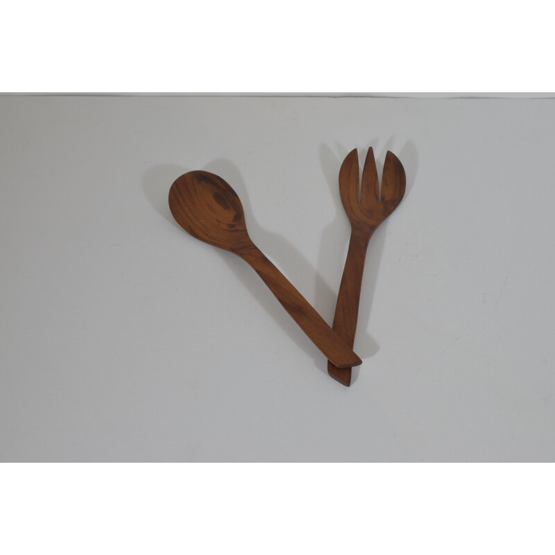 Vintage teak cutlery scandinave