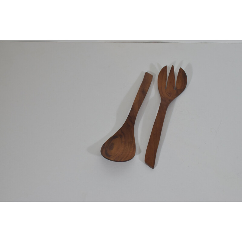 Vintage teak cutlery scandinave