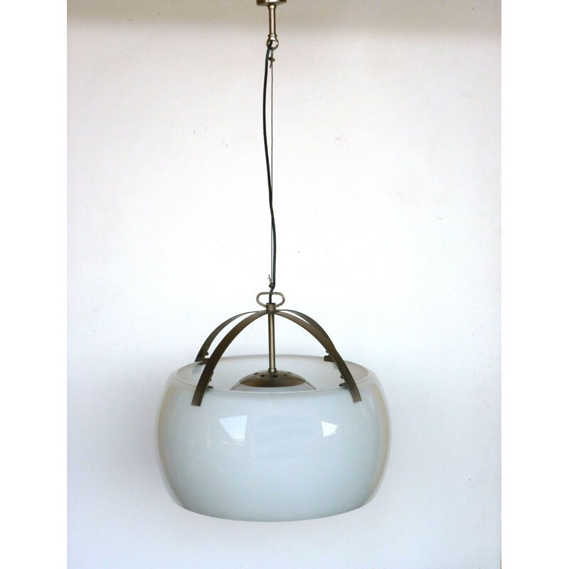 Vintage Omega Ceiling Light by Vico Magistretti for Artemide 1961s