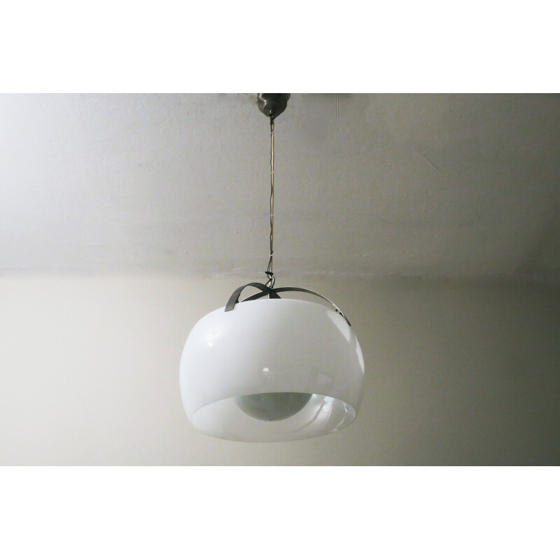 Vintage Omega Ceiling Light by Vico Magistretti for Artemide 1961s