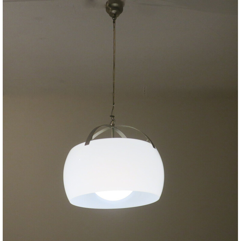 Vintage Omega Ceiling Light by Vico Magistretti for Artemide 1961s