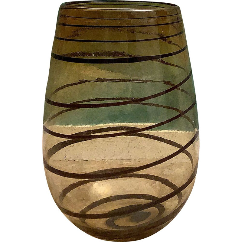 Grande vaso vintage di Murano