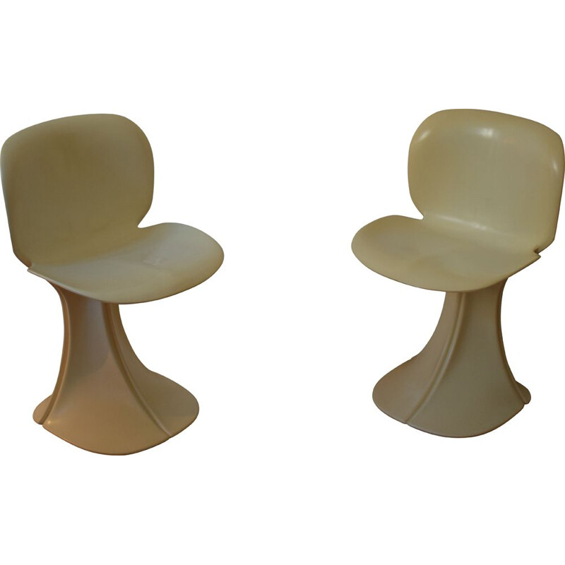 Pair of vintage chairs Fleur de Pierre Paulin for Boro 1973s