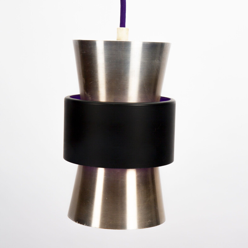 Vintage pendant lamp Purple Lyfa, Denmark