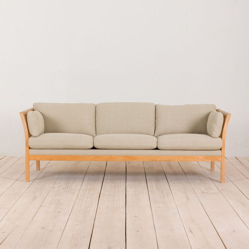 Vintage 3 seater sofa to Arne Norell Denmark 1960s