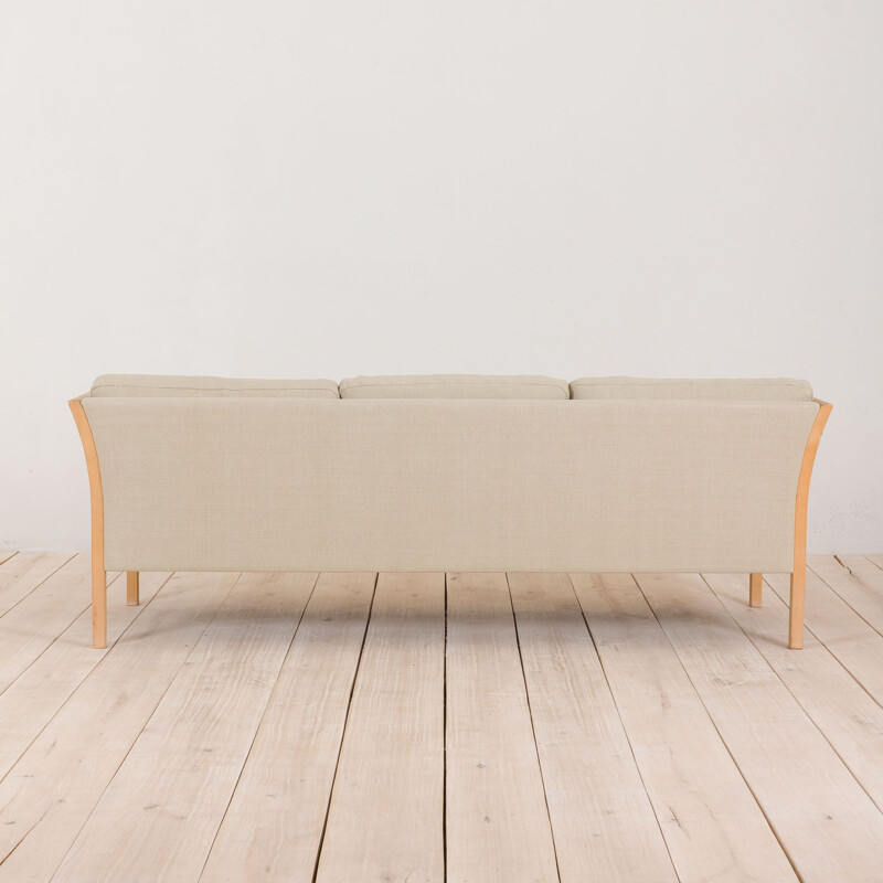 Vintage 3 seater sofa to Arne Norell Denmark 1960s