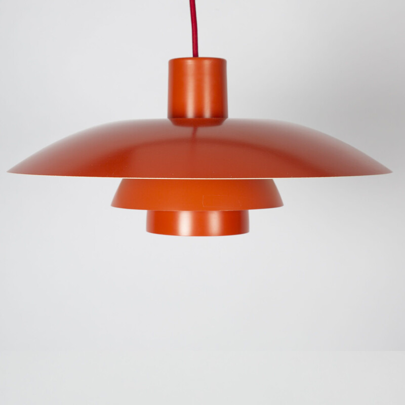 Vintage Red Poul Henningsen for Louis Poulsen Pendant Lamp