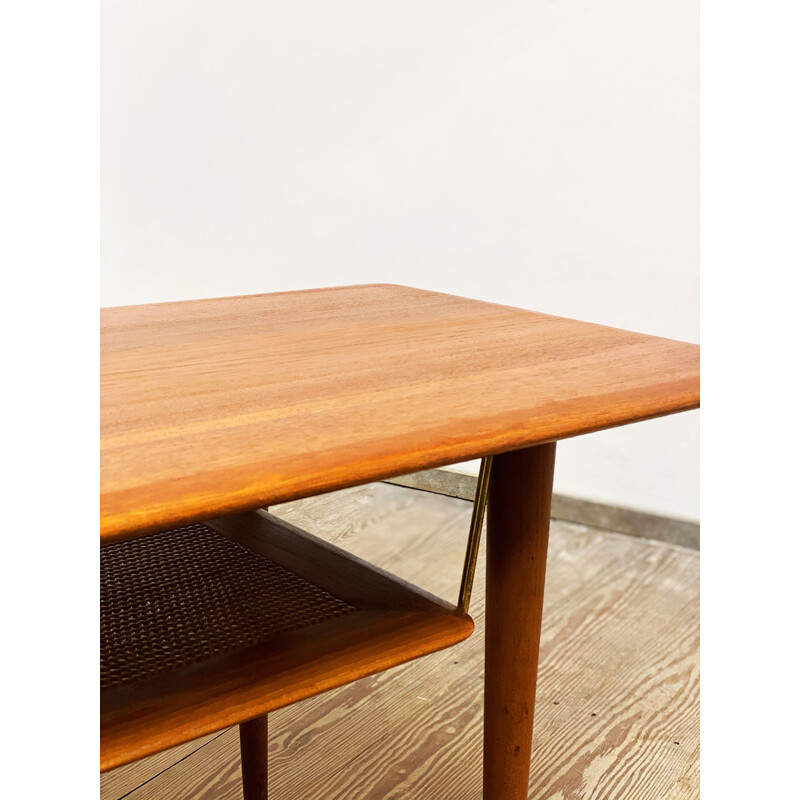 Mid-Century Teak Sofa Coffee Table by Peter Hvidt & Orla Molgaard-Nielsen for France & Son 1950s