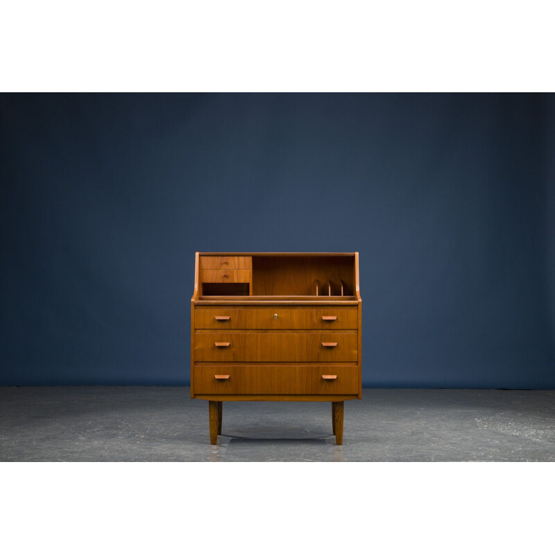 Vintage Teak Secretaire Danish 1960s