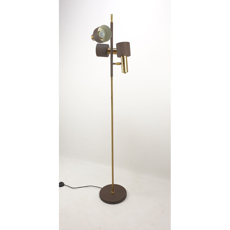 Lámpara de pie vintage de Johannes Hammerborg para Fog