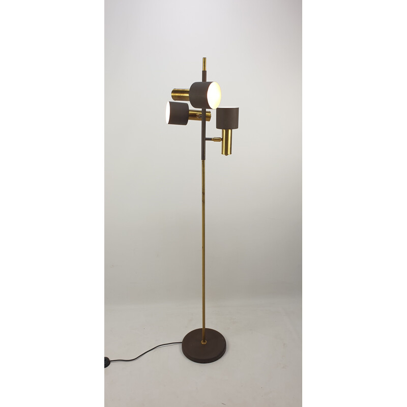 Vintage floor lamp by Johannes Hammerborg for Fog & Morup 1960