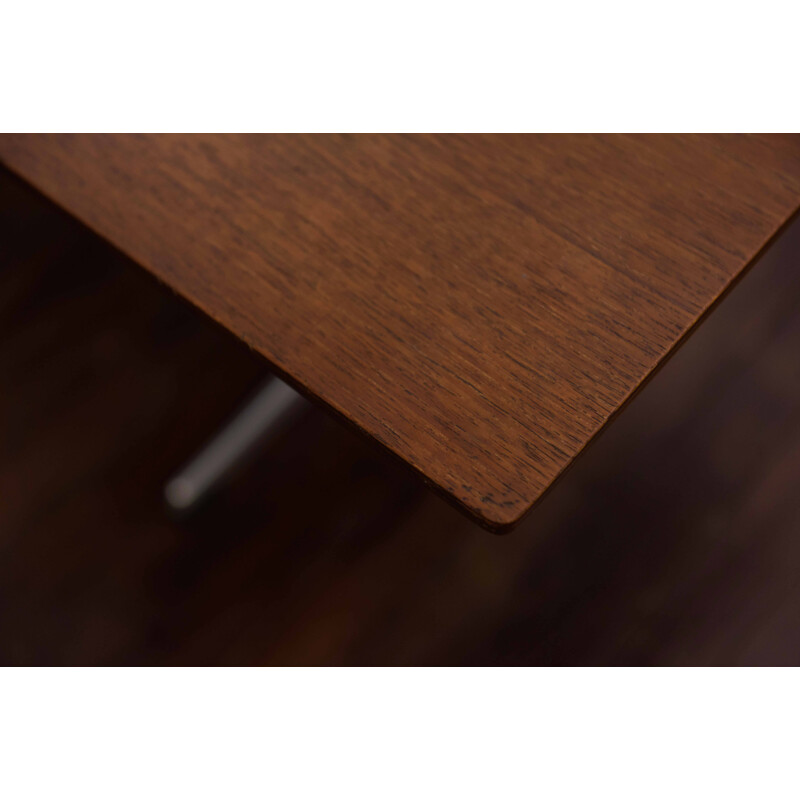 Vintage rosewood table 3571 by Arne Jacobsen for Fritz Hansen