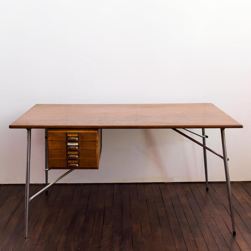 Vintage teak desk Borge Mogensen 1950