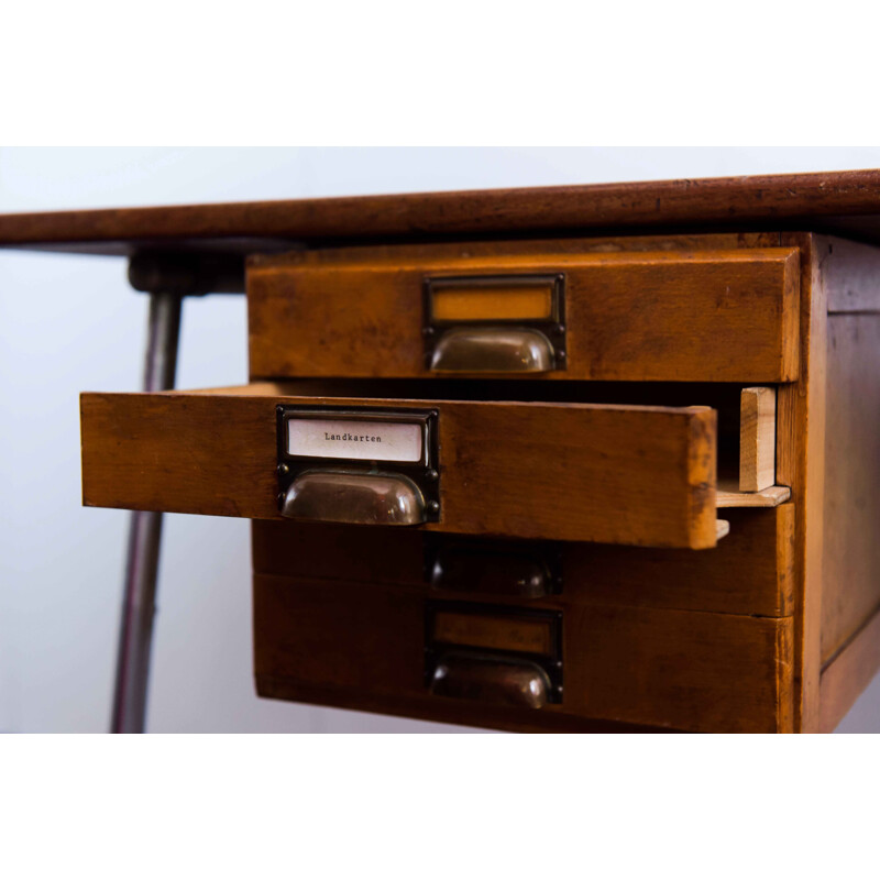 Vintage teak desk Borge Mogensen 1950