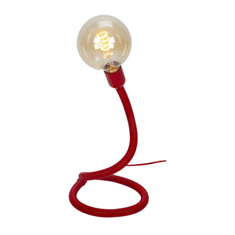 Lampe de table vintage flexible Red, Space Age