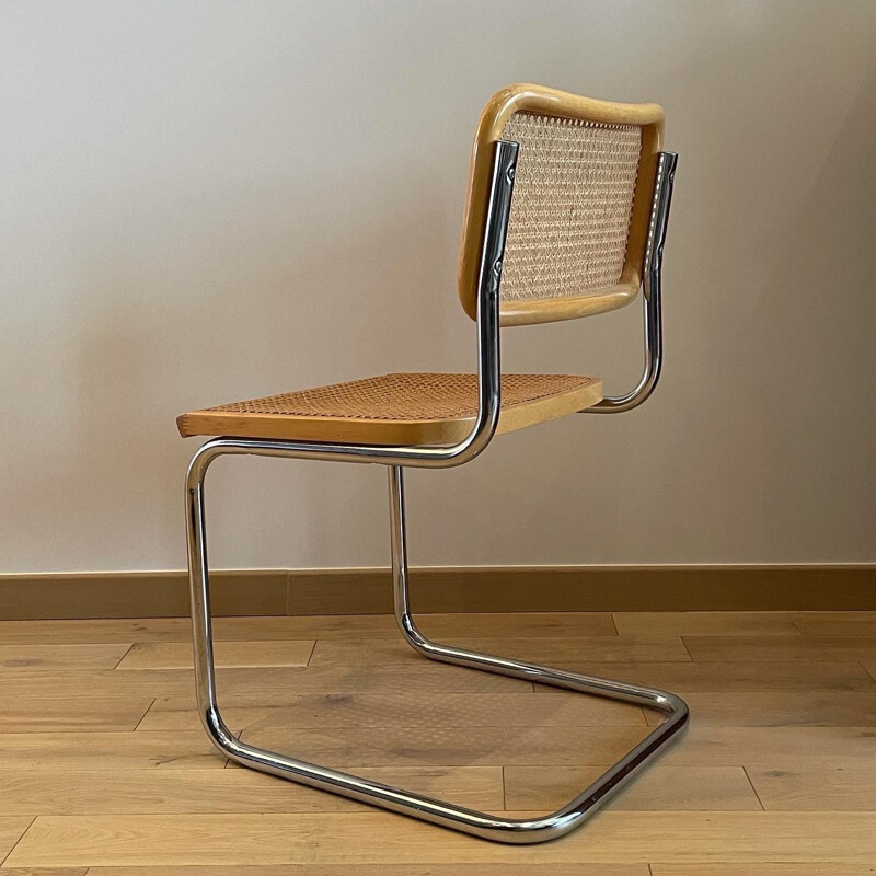 Vintage Cesca chair, model B32, Breuer 1970