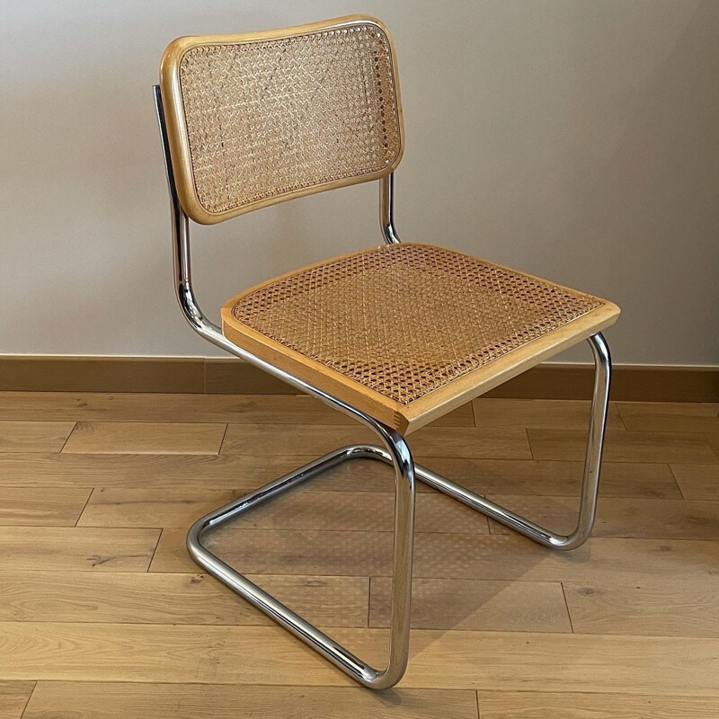 Vintage Cesca chair, model B32, Breuer 1970