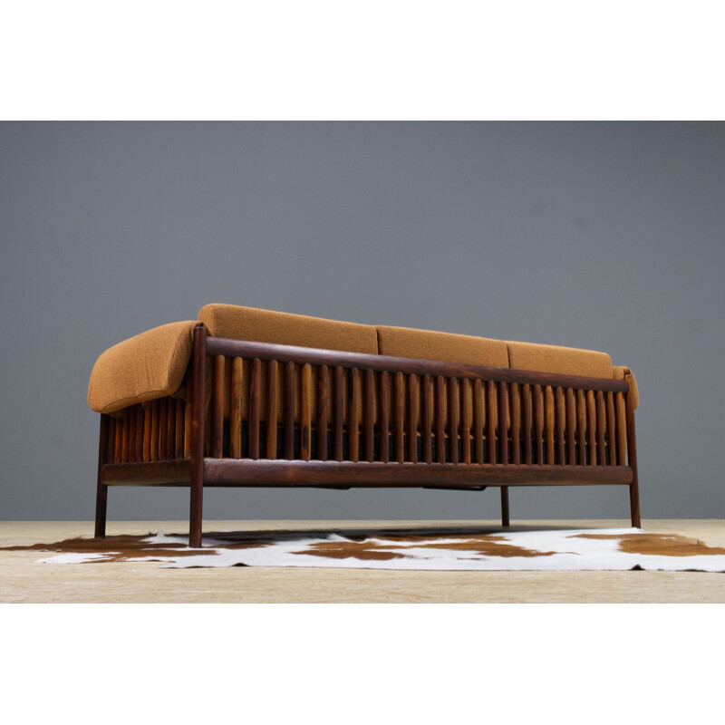 Vintage Rosewood sofa by Johannes Andersen Denmark 1960s