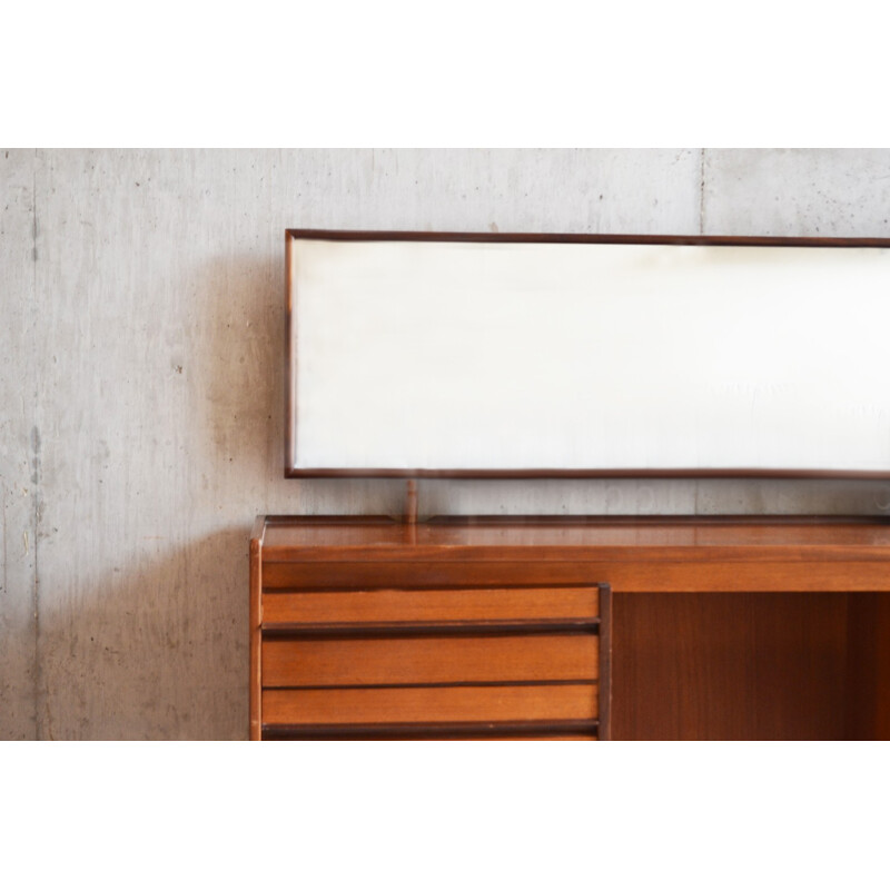 William Lawrence & Co dressing table / desk in teak, William LAWRENCE - 1970s