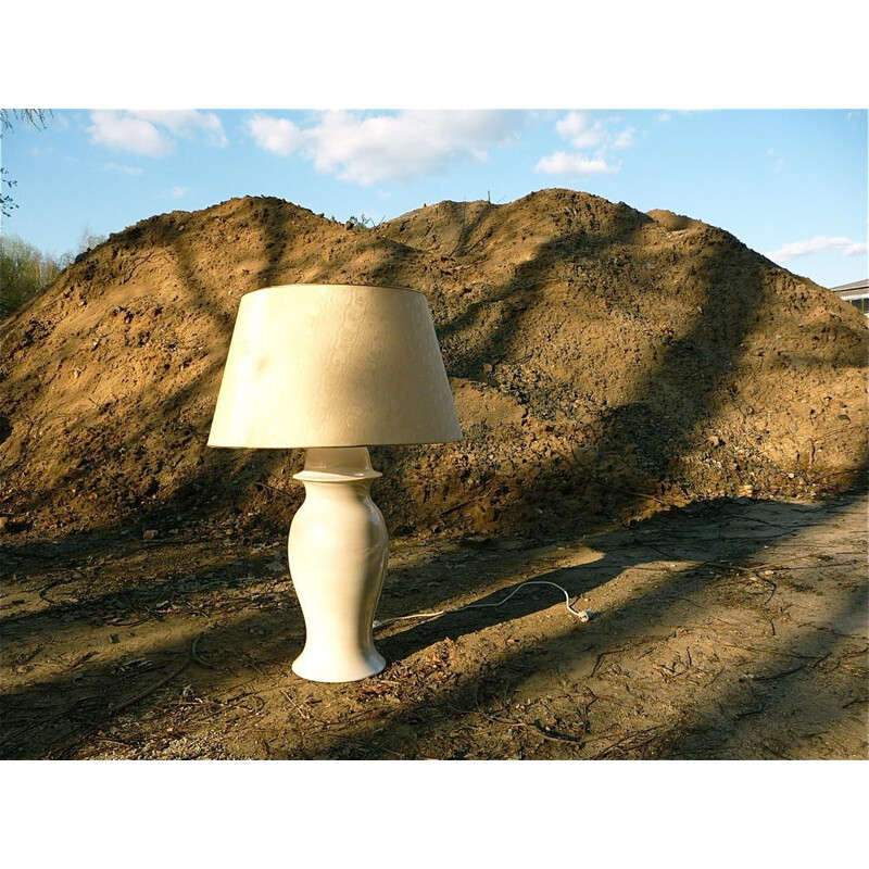Vintage-Lampe aus Keramik von Tommaso Barbi, Italien 1960
