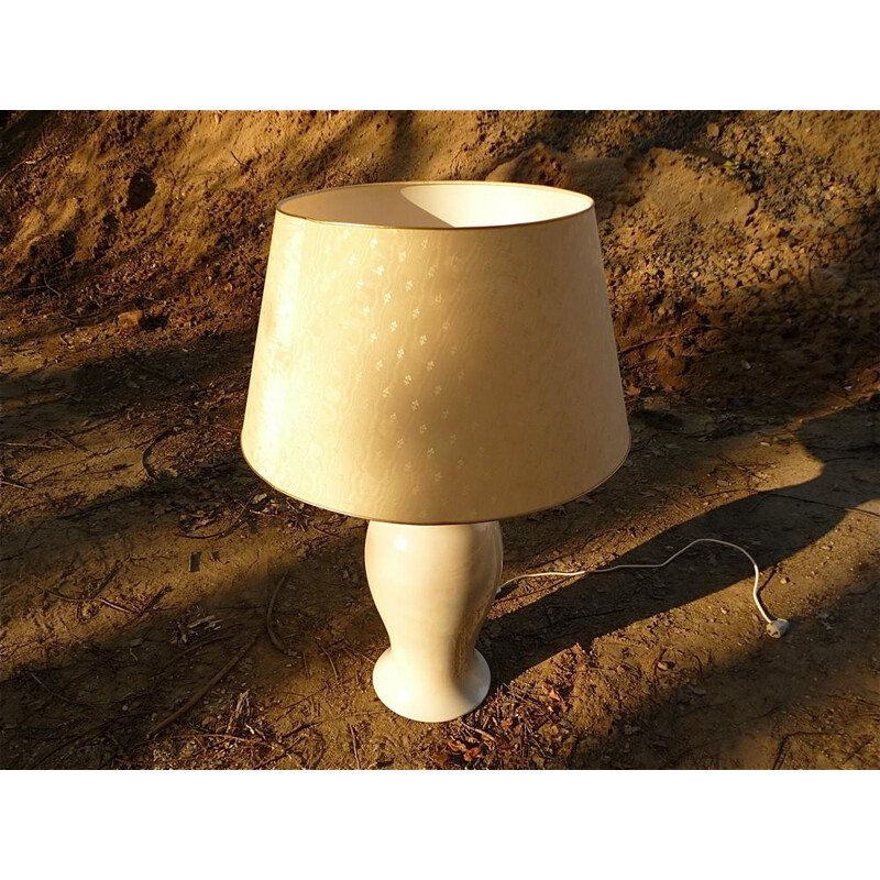 Vintage keramische lamp van Tommaso Barbi, Italië 1960