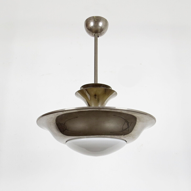 Vintage Pendant Lamp Czechoslovakia 1930s