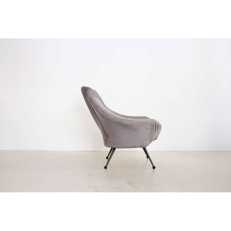 Vintage armchair Martingala Marco Zamuso 1950s