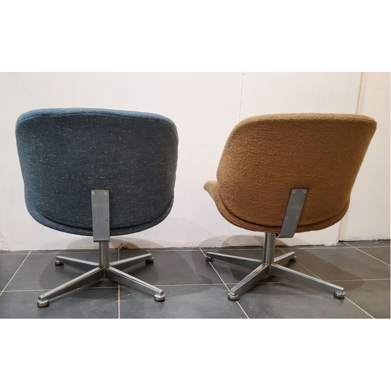 Pair of vintage Exquis Harcourt armchairs for Artifort