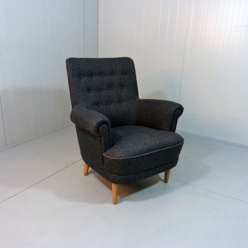 Vintage Easy chair Hemmakväll by Carl Malmsten Sweden