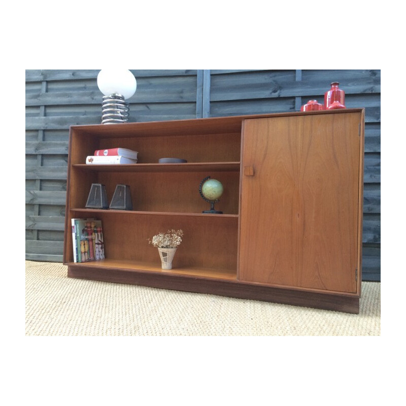 G-plan bookcase in teak and rosewood, Kofod LARSEN - 1960s