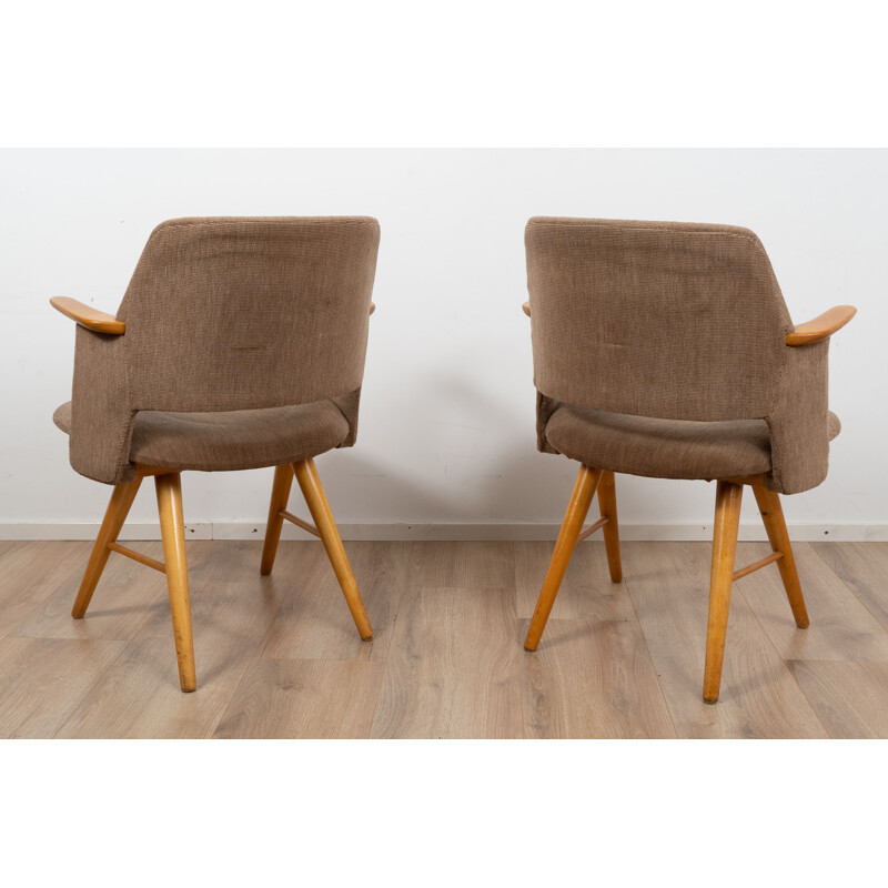 Pair of vintage armchairs by Cees Braakman for Pastoe