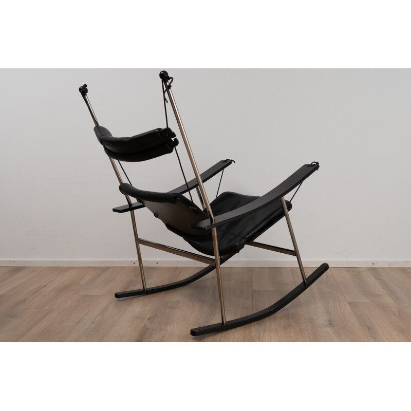 Vintage rocking chair by Peter Opsvik