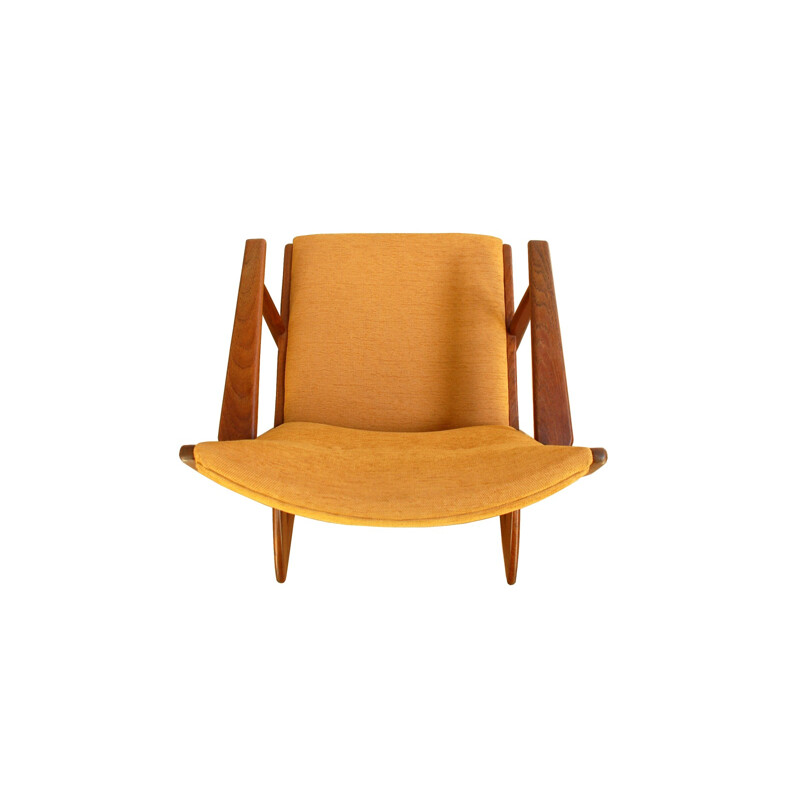 Kubus "boomerang" rocking chair in teak, Søren Georg JENSEN - 1960s