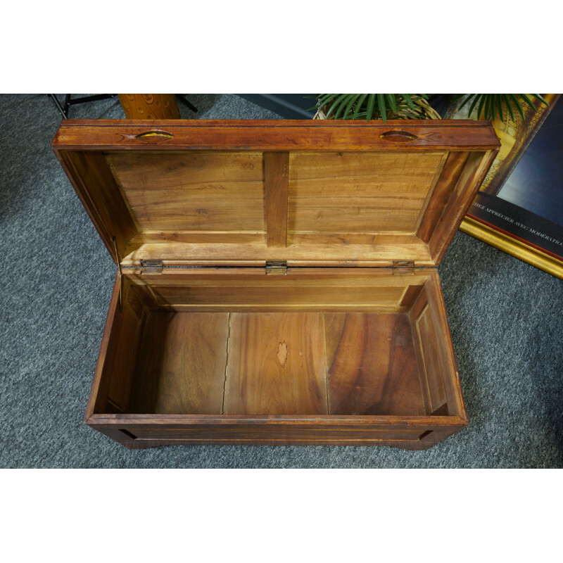 Vintage camphor wood storage box