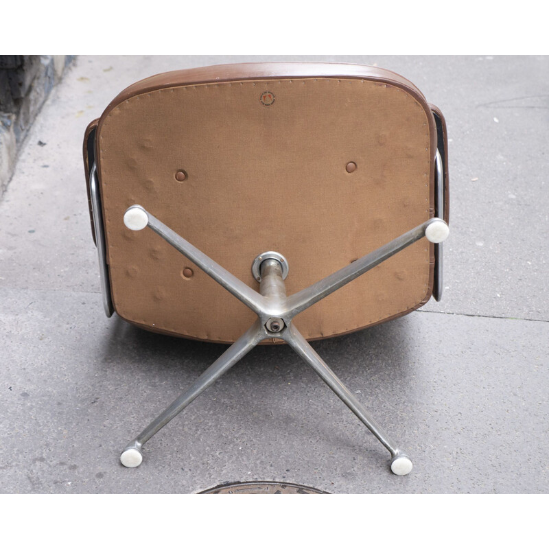 Vintage Charles & Ray Eames Lobby Armchair 1960s