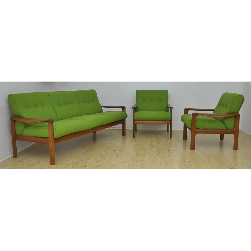 Vintage living room set from Komfort Danish 1960s