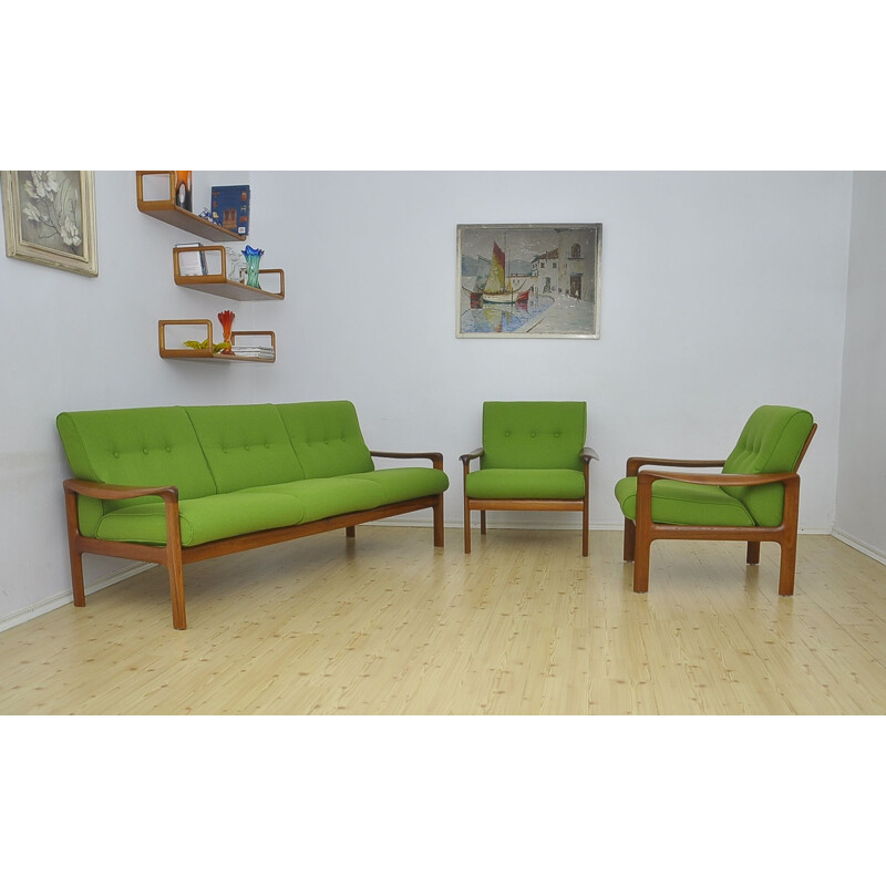 Vintage living room set from Komfort Danish 1960s