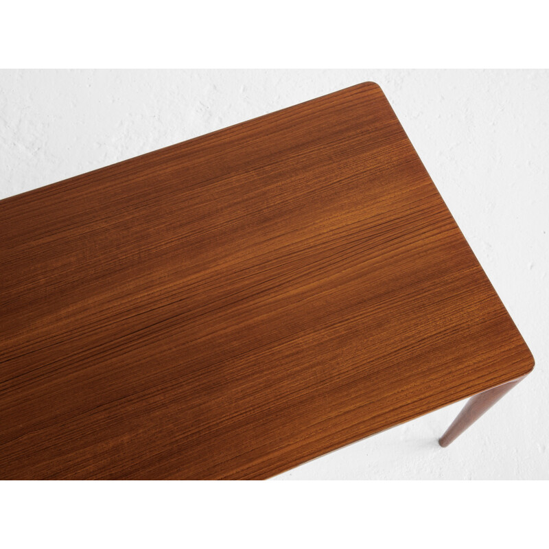 Vintage teak coffee table by Erik Riisager Hansen for Haslev, Denmark 1960