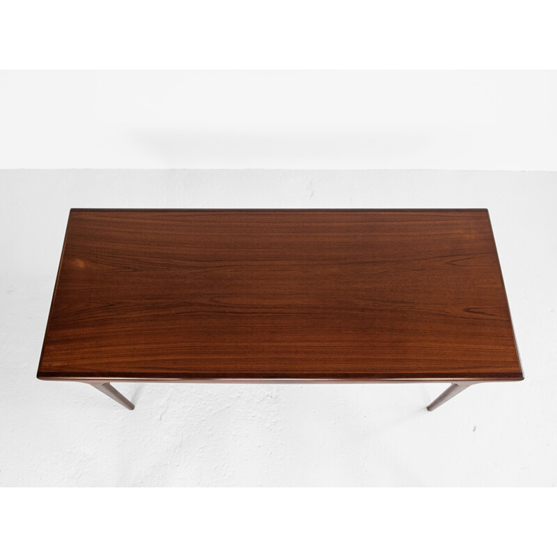 Midcentury XL dining table by Johannes Andersen for Uldum Danish 1960s