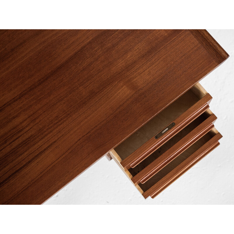 Midcentury desk in teak by Arne Vodder for HP Hansen Danish 1960s